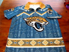 JACKSONVILLE JAGUARS NFL Summer Outfit 2-Piece Short Sleeve Shirt & Short Set XL