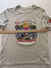 Nike Los Angeles There Is No Finish Line Graphic T-shirt Venice Beach Med Beige