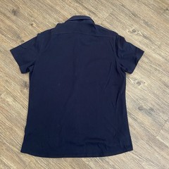 Suit Supply Extra Slim Fit Polo Shirt Pure Cotton Navy Blue Mens 41/42 16/16.5