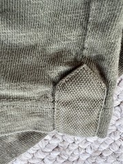 american giant t shirt M Green Fitted Thick Cotton