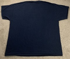 Vintage Y2K Native American Skull Mens 2XL Black Short Sleeve Shirt AOP Horses