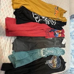 Lot Of 6 Tshirts M – xl boho hippie nature black teal gray yellow Scripture Band