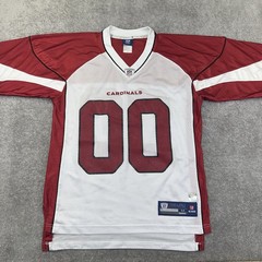 ARIZONA CARDINALS Jersey Reebok On Field NFL Football #00 Game Day Adult Medium