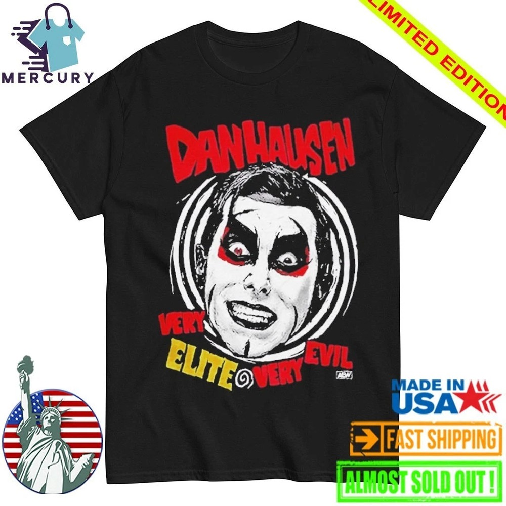 Danhausen Very Nice Very Evil Reprint T-Shirt Wrestling Fan S-4XL