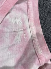Dutch Bros Coffee Shirt Adult Medium Short Sleeve Pink White 1992 Classic Casual