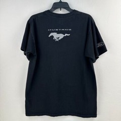Vintage Ford Mustang Boss 302 Tshirt Mens L Black Car Lover Streetwear Grunge