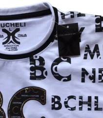 Men’s Bucheli T Shirt,Italian Style,Cotton,Slim Fit,Stretch L…..A21.A