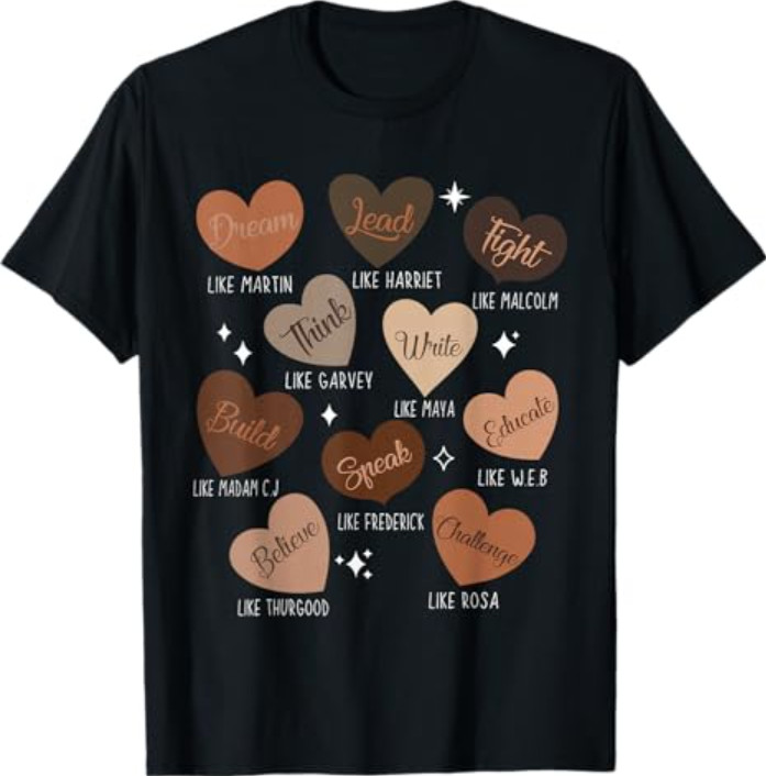 Bhgytec Celebrating Black History Unisex-Adults, African American Black History