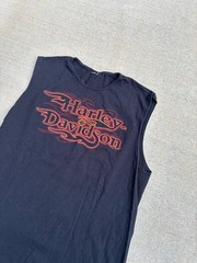 Vintage 2007 Harley-Davidson Men’s Black Sleeveless Graphic Tank Top