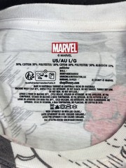 Captain America Marvel T-Shirt Mens Large New W/ Tag Comic Parachute Disney