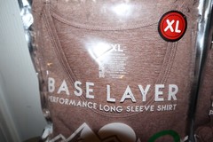 5 Men’s Athleticool Performance T-Shirt Base Layer XL Long Sleeve Crew Neck