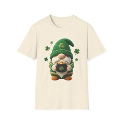 St. Patrick’s Gnome T-Shirt | Shamrock Lucky Irish Tee Funny Cute