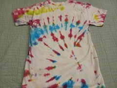 Lot of 4 Men’s Small Tie Dye T Shirts Varied Style, Brand, Pattern