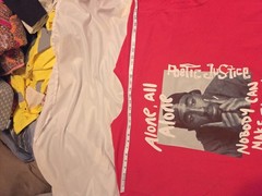Tupac Shakur Poetic Justice Red Graphic Shirt Men’s Size 5XL 2Pac Rap Movie Tee