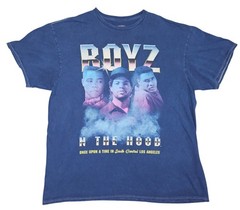Boyz N The Hood Graphic Tee Shirt Medium M Blue Hybrid Columbia Pictures 1991