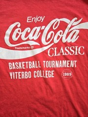 1989 Single Stitch Coca Cola T Shirt