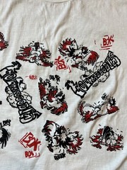 Vintage Fashion Victim Style 90s Skeleton Chicken Sex Positions Shirt XL Rare