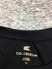 Colosseum Shirt Mens Size Medium Black Short Sleeve Stretch