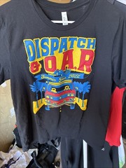 Dispatch & O.A.R Summer Tour 2022 Size Large T-Shirt Black Music Concert