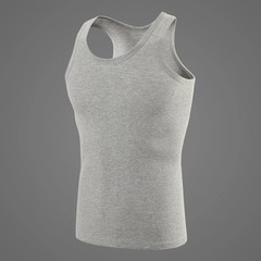 Men Undershirt 100% Cotton Tank Top A-Shirt