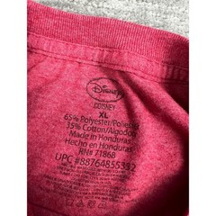 Disney T-Shirt Mens XL Red The Lion King Graphic Tee Short Sleeve 25992