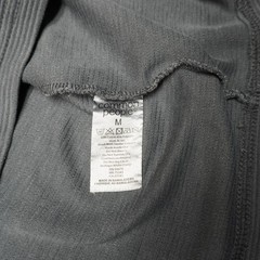 COMMON PEOPLE T-Shirt Men’s Gray M Textured Crew Neck Cotton Blend Top