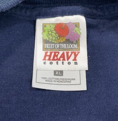 Vintage Roger Tory Peterson Bird T Shirt XL Blue Fruit Of The Loom Heavy Hawk