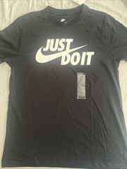 Men’s Nike Tee T-Shirt AR5006-011 Black Medium