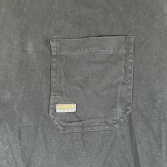 Ariat Rebar Pocket T-Shirt Mens XL Black Mexican Flag Back Graphic Workwear Tee