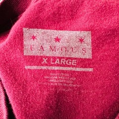 Y2K Famous Stars and Straps Mens XL Family Graphic Tee Burgundy Short Sleeve