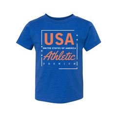 USA Athletic Premium Unisex Graphic T Shirt Modern Sports Shirt For Men And Wome
