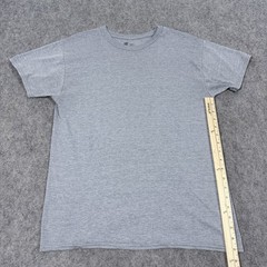 Hanes Comfort Fit Tagless Short Sleeve Casual T-Shirt Fit Men’s Size Medium Gray