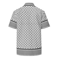 Keffiyeh Unisex button shirt, Palestine Keffiyeh Button Shirt, Keffiyeh Shirt
