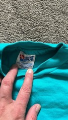 Vintage Beefy-T Hanes Men’s XL Blue Short Sleeve Graphic Tee Peter DeFazio