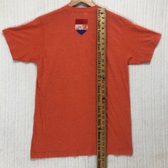 Tultex 241 Mens Orange Lion Rampant Graphic T-Shirt Medium Netherlands Shield
