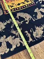 Vintage 90’s The Lion King Disney All Over Print T-Shirt OSFA Adult Jerry Leigh
