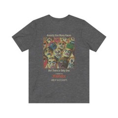Anxiety Has Many Faces 1981 Vintage Men’s T-Shirt