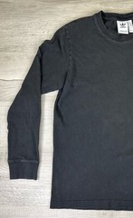 Adidas Long Sleeve Shirt Black Rainbow Graphic Logo Chest 39” Length 27” Mens M
