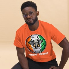 Ivory Coast Soccer Shirt Retro Video Game Football Fan Tee 2026 Tournament Cup