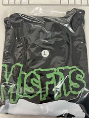 MISFITS GREEN FIEND SKULL T SHIRT