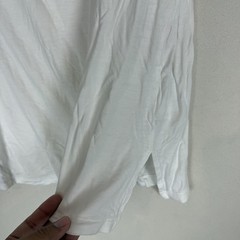 Banana Republic Shirt Mens Large White Sleeveless Tank Top Contrast Trim Jersey