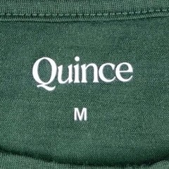 Quince Long Sleeve Crew Neck T-Shirt Men’s MEDIUM Green Lightweight Soft Knit