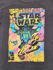 Star Wars “The Mighty Vader” Comic Book Theme T-Shirt Size XL