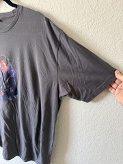 Star Trek Discovery Captain Burnham Graphic T-Shirt Men’s 3XL Gray Cotton