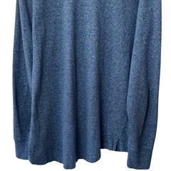 Asphalt Yacht Club Blue White Micro Stripe Long Sleeve Preppy Chic Nautical M