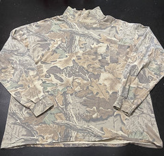 Vintage Ace Sportswear Camo Long Sleeve Shirt, No Size, Fits: XXL – Made in USA