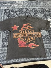 Hellstar Path to Paradise Tour Graphic T-Shirt Men’s Black Crew Neck M