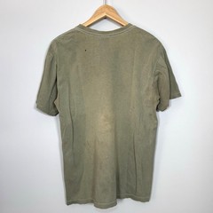 Vintage Sublime T-Shirt Medium Green 2002 Rock Band Tee Sun Face Y2K Distressed