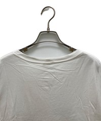 Authentic CELINE College Arch Logo Print T-shirt L White Men 2X60L671Q 01UZ