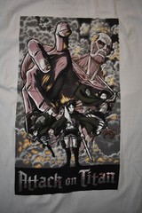 Ripple Junction Attack On Titan Season 2 Mens Manga Anime White Shirt New M
